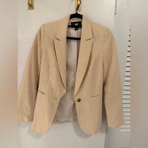 H&M Women's Beige Blazer